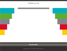 Tablet Screenshot of halalmc.co.uk